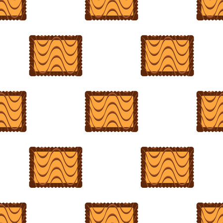 Pattern homemade cookie different taste in pastry biscuit, pattern cookie consist of collectible natural tasty food biscuit it pastry accessory, pattern pastry biscuit from sweet cookie to breakfastのイラスト素材