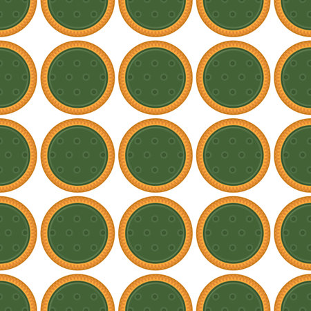 Pattern homemade cookie different taste in pastry biscuit, pattern cookie consist of collectible natural tasty food biscuit it pastry accessory, pattern pastry biscuit from sweet cookie to breakfastのイラスト素材