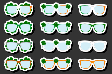 Beautiful color illustration on theme of celebrating annual holiday St. Patrick's Dayのイラスト素材