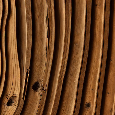 Old grunge dark textured wooden background,The surface of the old brown wood texture,top view brown teak wood paneling. brown wood texture. Abstract wood texture background. AI generatedの素材