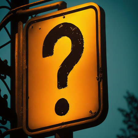 Ai generated illustration question mark sign conceptの素材