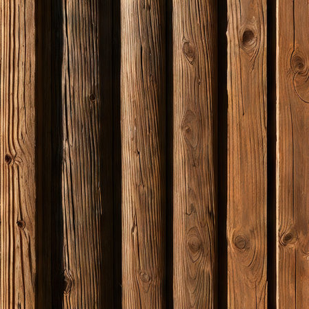 Brown wood texture. Abstract wood texture background. Ai generatedの素材