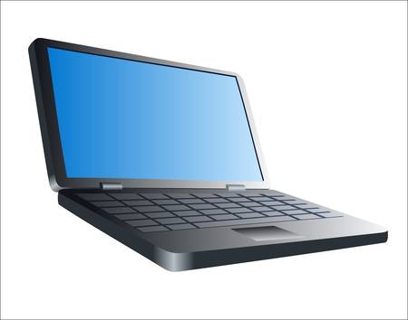 Laptopのイラスト素材