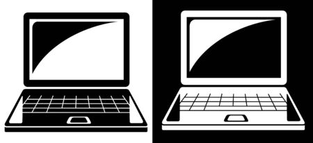 Laptop iconのイラスト素材