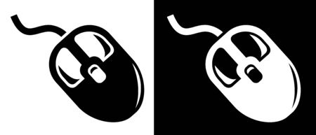 Computer mouse iconのイラスト素材