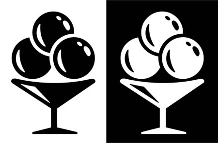 Ice cream iconのイラスト素材