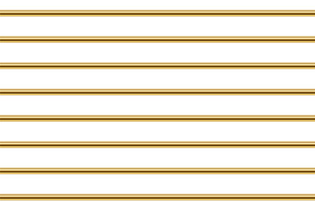 Realistic horizontal golden metal jail bars, iron mesh, closed steel gaol lattice from pipes for arrest and punishment of criminals in jailhouse seamless pattern. 3d gold prison cage vectorのイラスト素材