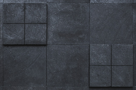 Black stone wall background
