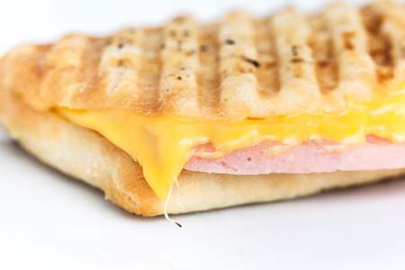 Fresh sandwich from aboveの写真素材