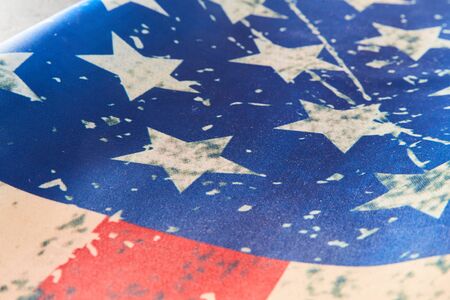 Independence day. American flag, copy space. Veterans day. National holiday. Memorial day. Greeting...