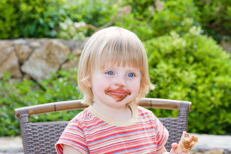 Beautiful babyの写真素材