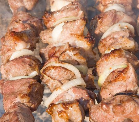 Shish kebabの写真素材
