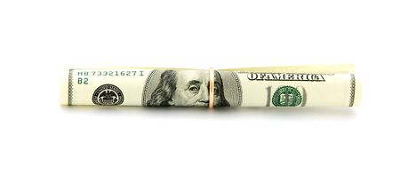 Money on white background