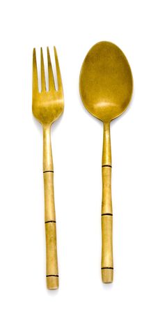 Fork and spoonの写真素材