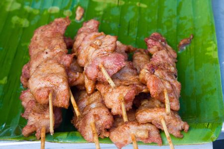 Chicken barbecueの写真素材