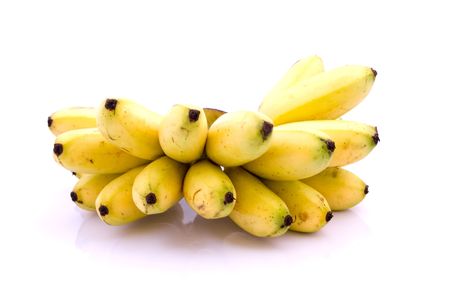 Ripe yellow banana.の写真素材
