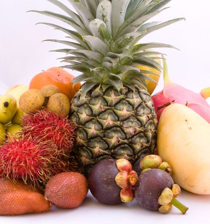 Tropical fruitsの写真素材