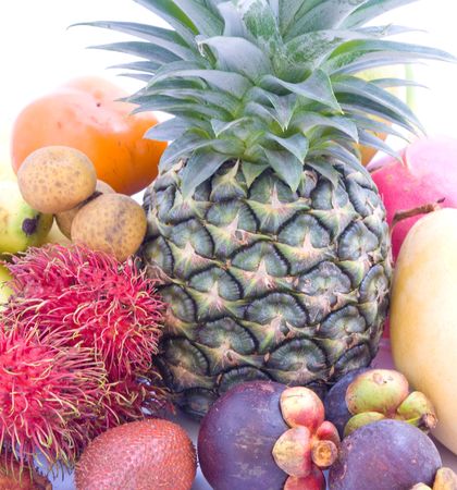Tropical fruitsの写真素材
