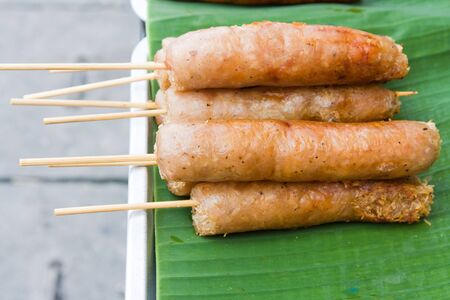 Thai sausageの写真素材