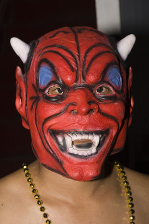 Thai people celebrate Halloween on October 31 2010 in Pattaya, Thailand. Halloween has become...