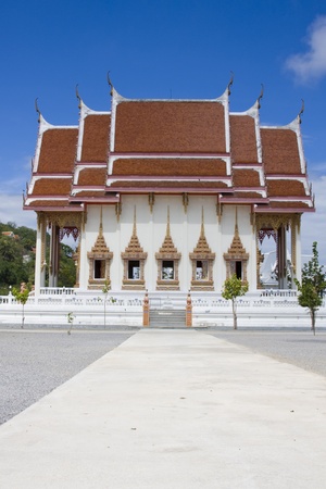 Buddhist temple in Hua Hin, Thailandの写真素材