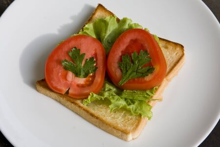 Healthy sandwich の写真素材