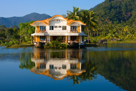 Exotic place in island Koh Chang ,Thailandのeditorial素材