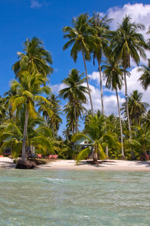 Beautiful tropical beach, Thailandのeditorial素材