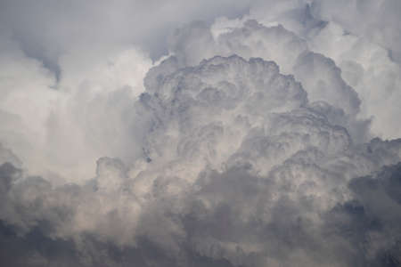 Storm white cloud against the sky background. Beautiful storm clouds pattern in the sky