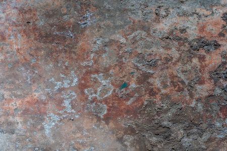 Background of old painted wall, close up texture