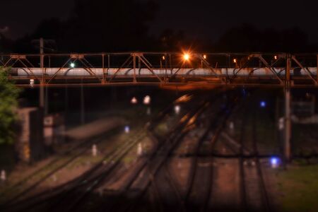 night cityの写真素材