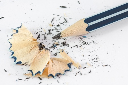 blue, a sharp pencil natochennyの写真素材