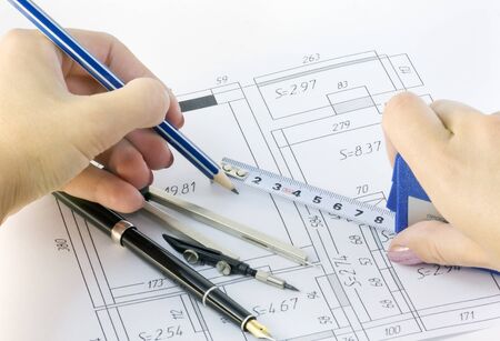 arms measure and draw a plan of the premises
