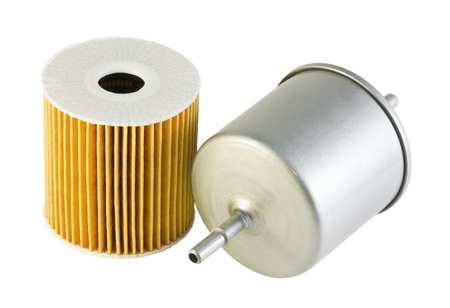 filters for car isolated on a white backgroundの写真素材