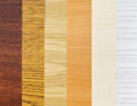 background color of the samples of wood coatingsの写真素材