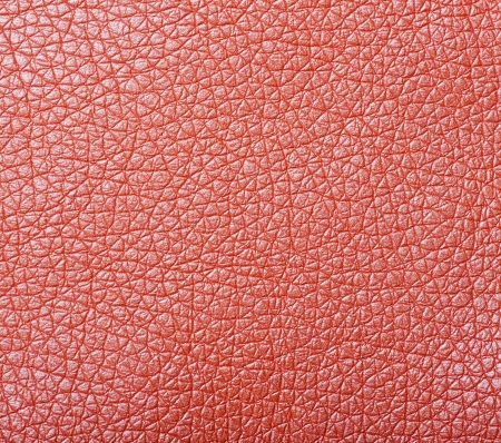 sample of orange leather upholstery textureの写真素材