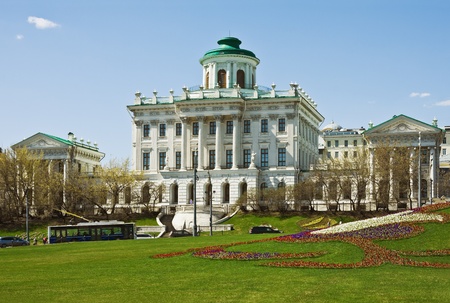 Pashkov House, architect Vasily Bazhenov, Russian state library, Russia  Moscowのeditorial素材