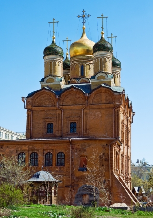 Church of the Theotokos of the Sign (Znamensky Monastery) in Moscow, Russiaの写真素材
