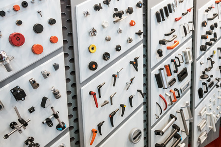 RUSSIA, MOSCOW - 14 June 2016: production and product companies at the exhibition "RosUpack" at Crocus Expo. Exhibition held in Moscow. International Exhibitionのeditorial素材