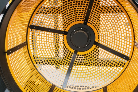 metal protective ventilation casing for construction equipmentの写真素材