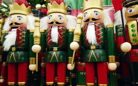Moscow, Russia-December 7, 2019: Christmas and new year decorations, Christmas trees and toys at the fair in the shopping center "Tvoy dom". Shoppers make Christmas and new year purchasesのeditorial素材