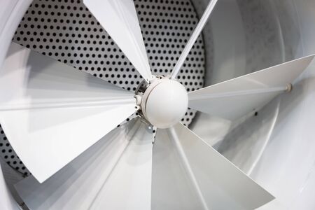metal fan for cooling ventilation and air conditioning systemsの写真素材