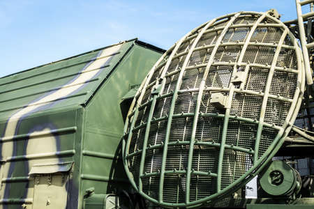 radar antenna for fire control of the operational-tactical complexの写真素材