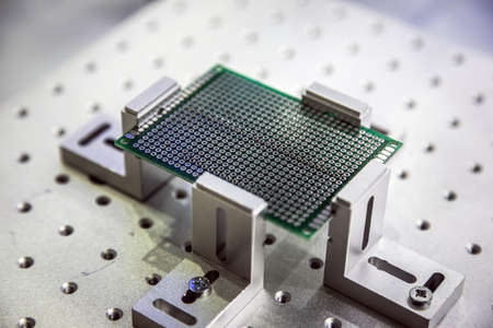 semi-automatic installation of ultrasonic micro-welding and assembly