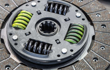 clutch disc of heavy-duty vehicles, buses or construction equipmentの写真素材