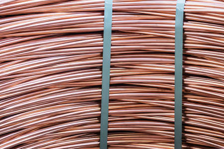 Copper tubes for cooling systems, air conditioners for other purposesの写真素材