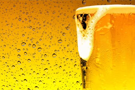 Beer, Alcohol, Pint Glass.の写真素材
