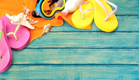 Summer, Beach, Vacations.の写真素材