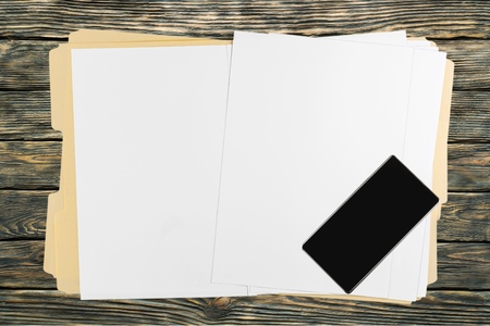 File, Open, Paper.の写真素材