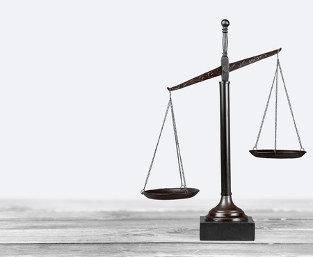 Scales of Justice, Weight Scale, Balance.の写真素材